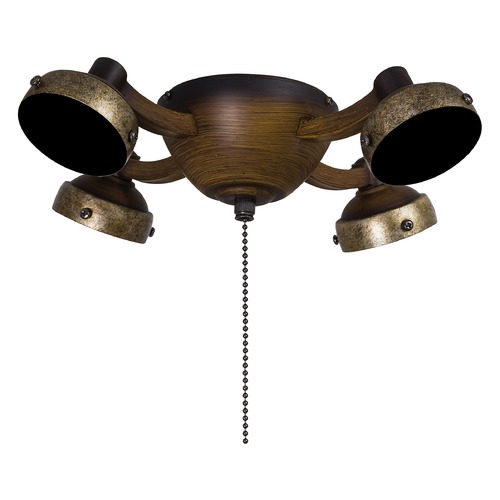 Minka Aire Belcaro Walnut LED Fan Light Kit by Minka Aire