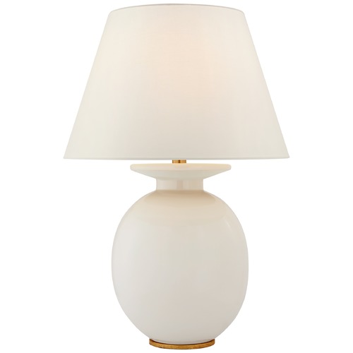 Christopher Spitzmiller Hans Lamp in Ivory by Visual Comfort Signature