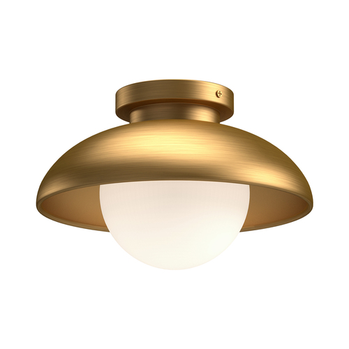 Alora Lighting Rubio Aged Gold Flushmount Light