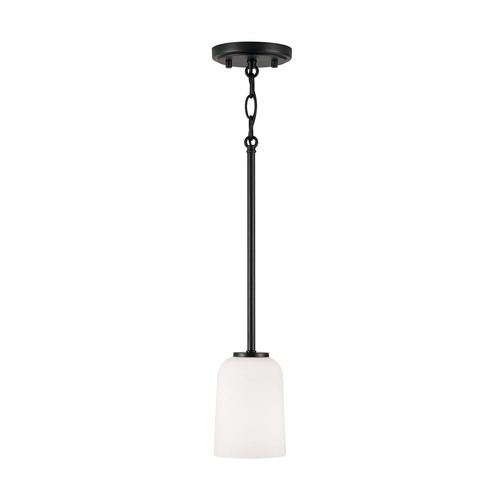 HomePlace by Capital Lighting Lawson Mini Pendant in Matte Black by HomePlace by Capital Lighting 348812MB-542