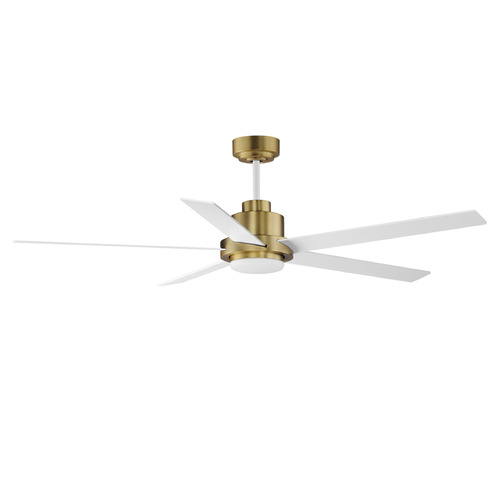 Maxim Lighting Daisy Natural Aged Brass LED Ceiling Fan by Maxim Lighting 88826WTNAB