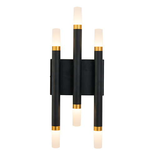 Kuzco Lighting Kuzco Lighting Draven Black LED Sconce WS19707-BK-UNV