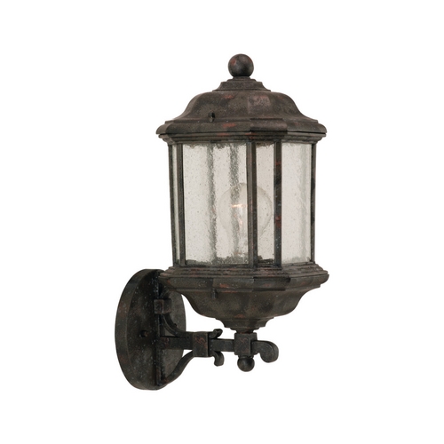Kent 19.25-Inch Outdoor Wall Light in Oxford Bronze by Generation Lighting