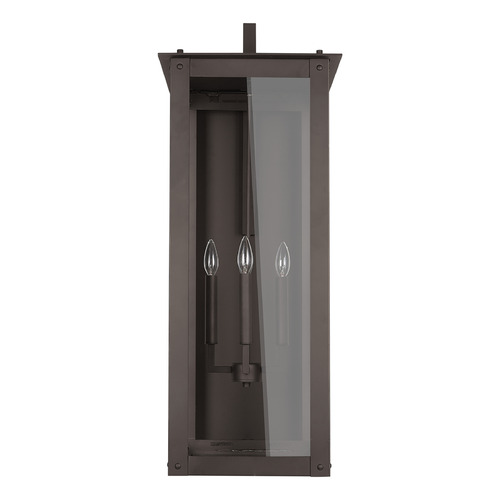 Hunt 36-Inch Outdoor Wall Lantern in Bronze by Capital Lighting
