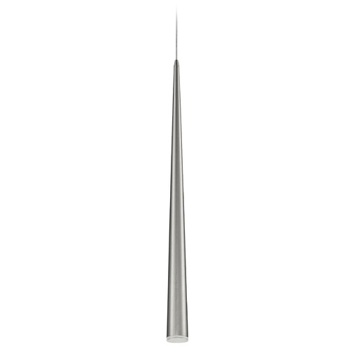 Modern Brushed Nickel LED Pendant 3000K 389LM by Kuzco Lighting