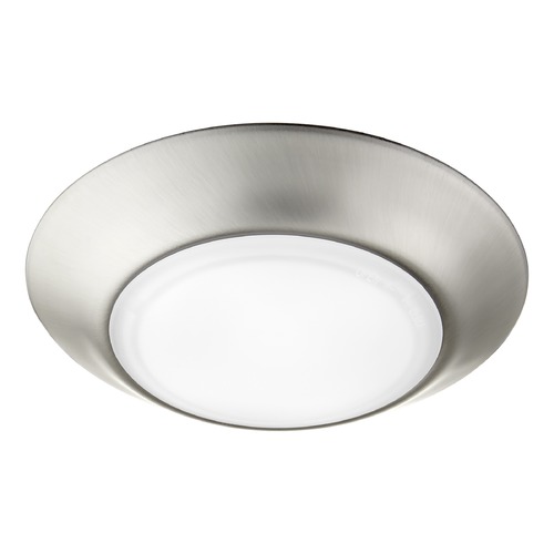 Satin Nickel LED Flush Mount by Quorum Lighting