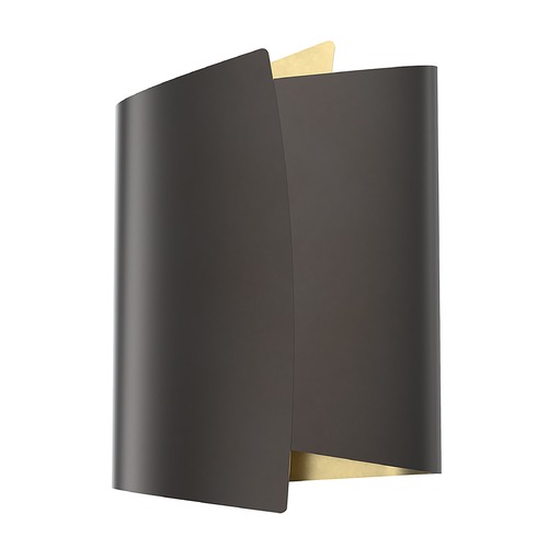 Parducci Urban Bronze & Light Brass Sconce by Alora Lighting