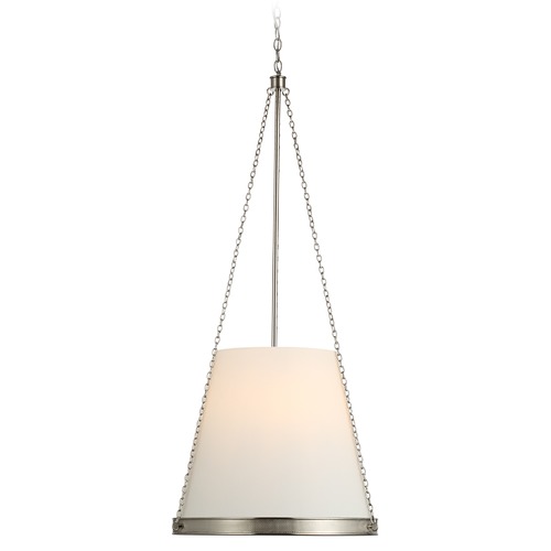 Marie Flanigan Reese 20-Inch Pendant in Nickel by Visual Comfort Signature