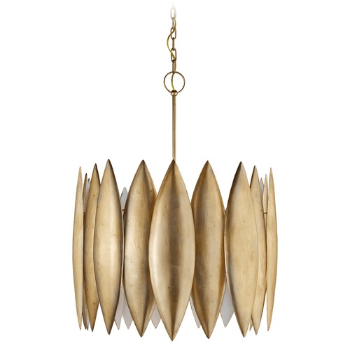 Visual Comfort Signature Collection Barry Goralnick Hatton Large Chandelier in Gild by Visual Comfort Signature S5048G