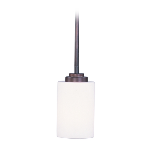 Maxim Lighting Deven Oil Rubbed Bronze Mini Pendant by Maxim Lighting 90030SWOI