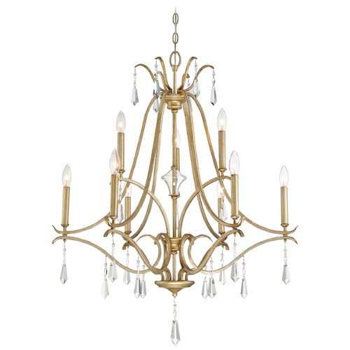 Minka Lavery Laurel Estate Brio Gold Crystal Chandelier by Minka Lavery 4449-582