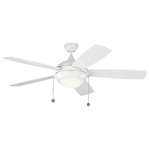 Generation Lighting Fan Collection Dover 60 Brushed Steel Ceiling Fan by Generation Lighting Fan Collection 5DIW52WHD