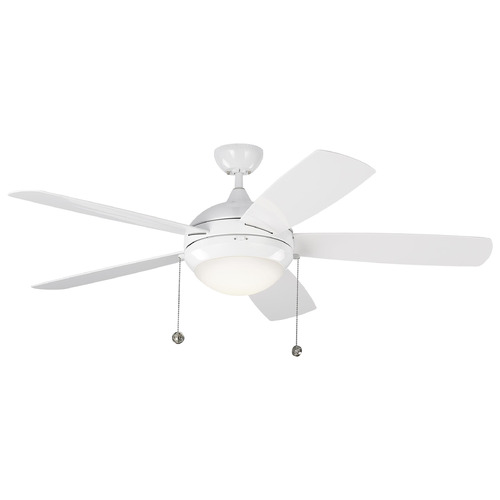 Dover 60 White Ceiling Fan by Generation Lighting Fans