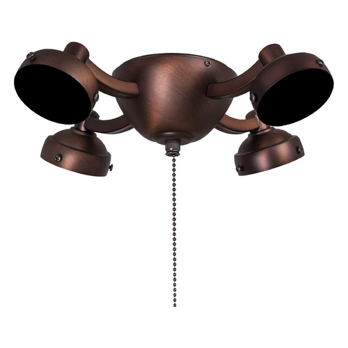 Minka Aire Minka Aire Dark Brushed Bronze LED Fan Light Kit by Minka Aire K34L-DBB