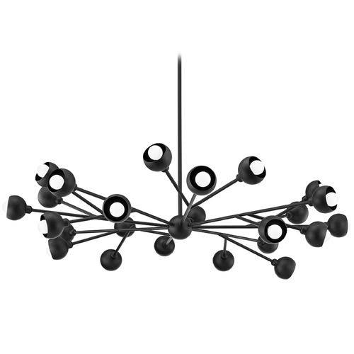Troy Lighting Troy Lighting Colt Soft Black Chandelier F7424-SBK