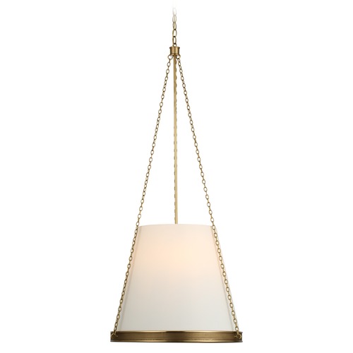 Marie Flanigan Reese 20-Inch Pendant in Soft Brass by Visual Comfort Signature