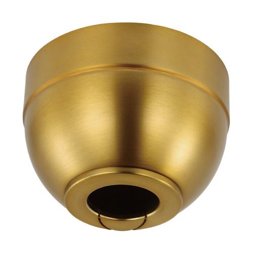 Visual Comfort Fan Collection Slope Ceiling Canopy Kit in Brass by Visual Comfort & Co Fans MC93BBS