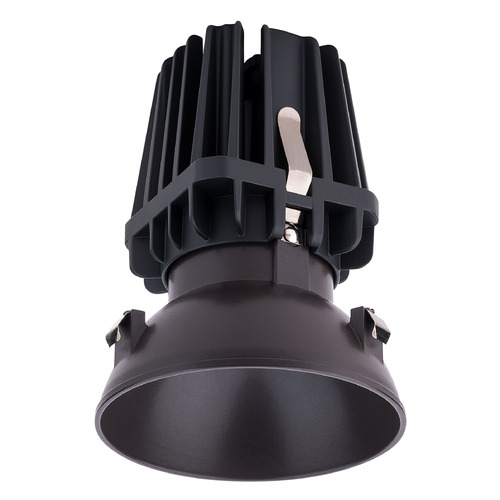 WAC Lighting 4-Inch FQ Downlights Dark Bronze LED Recessed Trim by WAC Lighting R4FRDL-935-DB