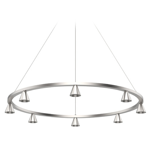 Kuzco Lighting Dune Brushed Nickel LED Chandelier