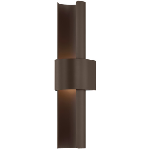 Troy Lighting Ossian Bronze LED Outdoor Wall Light