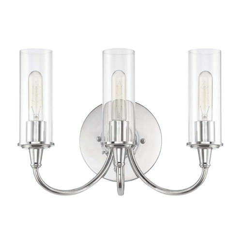 Modina 16-Inch Chrome Bath Light by Craftmade Lighting