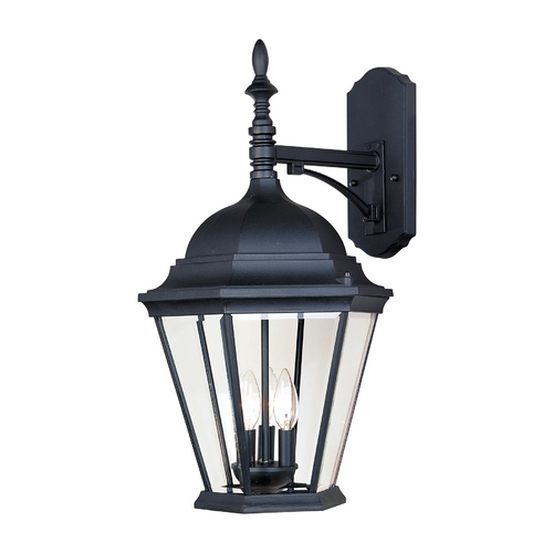 Maxim Lighting Westlake Black Outdoor Wall Light by Maxim Lighting 1008BK