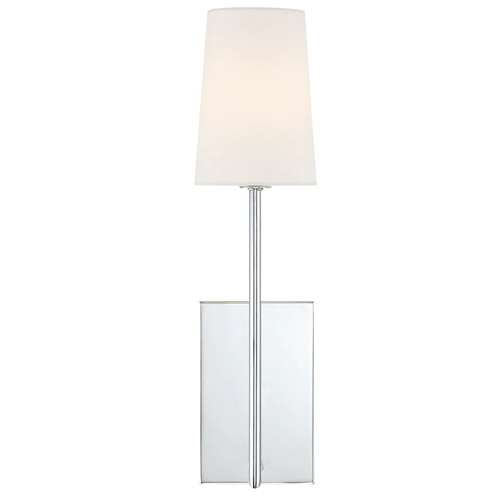 Lena 18-Inch Wall Sconce in Polished Chrome by Crystorama Lighting