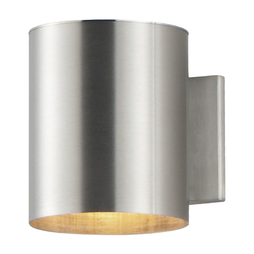 Maxim Lighting Outpost Brushed Aluminum Outdoor Wall Light