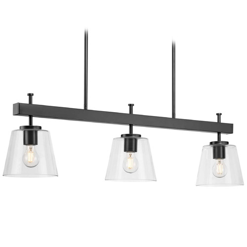 Progress Lighting Elara 5-Light Matte Black Chandelier