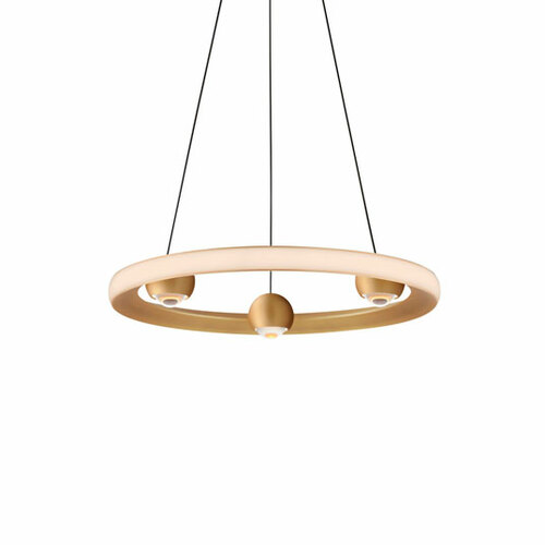 ET2 Lighting Nodes 5CCT LED Pendant in Gold by ET2 Lighting E23511-GLD