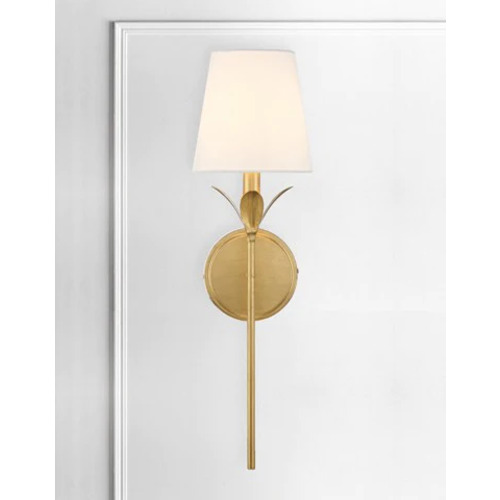 Broche 21-Inch Wall Sconce in Antique Gold by Crystorama Lighting