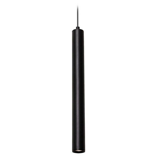 Afx Lighting Eli Black LED Mini-Pendant Light with Cylindrical Shade