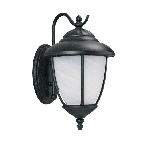 Generation Lighting Yorktowne 16.25-Inch Outdoor Wall Light in Forged Iron by Generation Lighting 84050-185