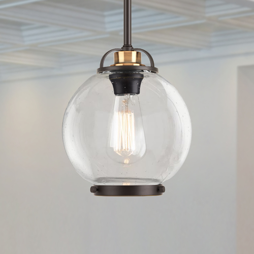 Chronicle Mini Pendant in Bronze by Progress Lighting