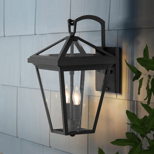 Alford Place 14-Inch Museum Black Outdoor Wall Light by Hinkley Lighting