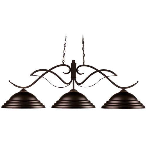 Phoenix Bronze Billiard Light by Z-Lite