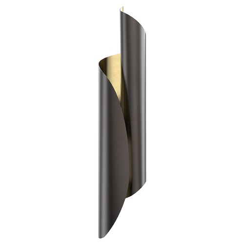 Alora Lighting Parducci Urban Bronze & Light Brass Sconce by Alora Lighting WV319405UBLB