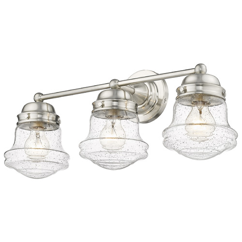 Vaughn Brushed Nickel Bathroom Light by Z-Lite