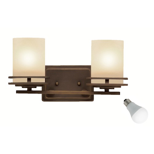 Hendrik 14.50-Inch Olde Bronze LED Vanity Light by Kichler Lighting