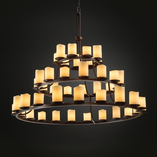 Candlearia Collection Chandelier by Justice Design Group