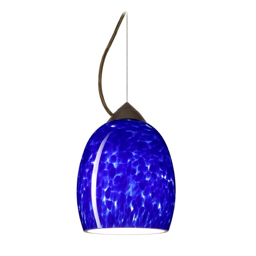 Besa Lighting Lucia Bronze LED Mini-Pendant Light