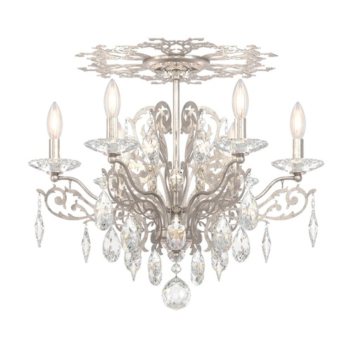 Filigrae Etruscan Gold Semi-Flush Mount Light by Schonbek Lighting