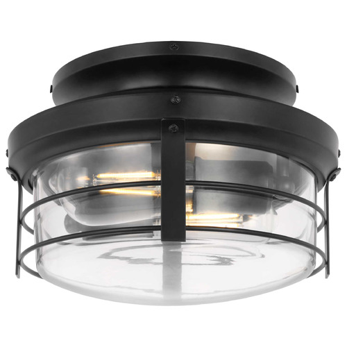 Progress Lighting Springer Ii Matte Black LED Fan Light Kit