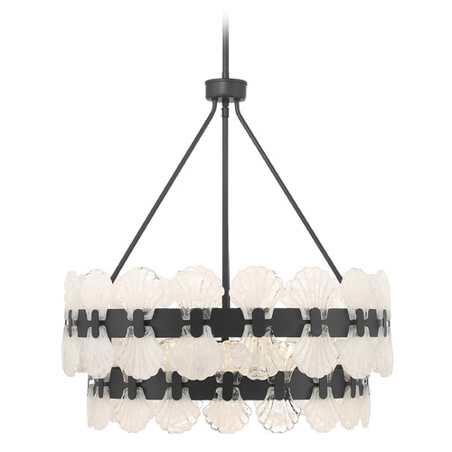 Savoy House Lighting Bancroft Matte Black Chandelier
