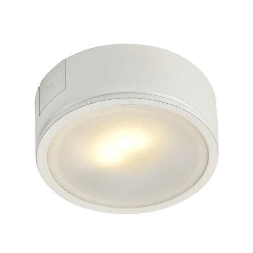 120 Volt White LED Puck Light Surface Mount 2700K 260 Lumens