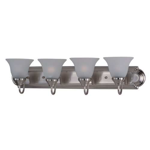 Essentials Satin Nickel Bathroom Light by Maxim Lighting