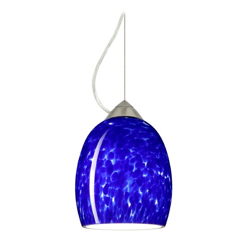 Besa Lighting Lucia Satin Nickel LED Mini-Pendant Light