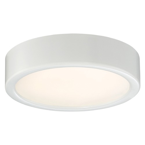 White LED Flush Mount by George Kovacs
