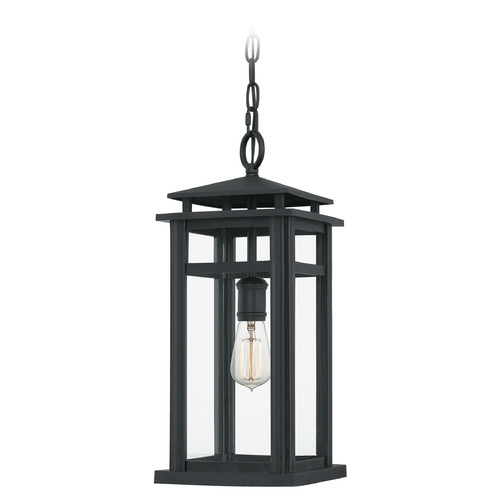 Quoizel Lighting Granby Earth Black Outdoor Hanging Light by Quoizel Lighting GRB1908EK