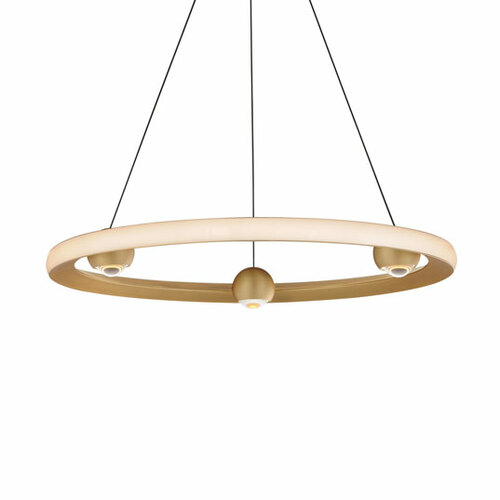 ET2 Lighting Nodes 5CCT LED 24-Inch Pendant in Gold by ET2 Lighting E23512-GLD